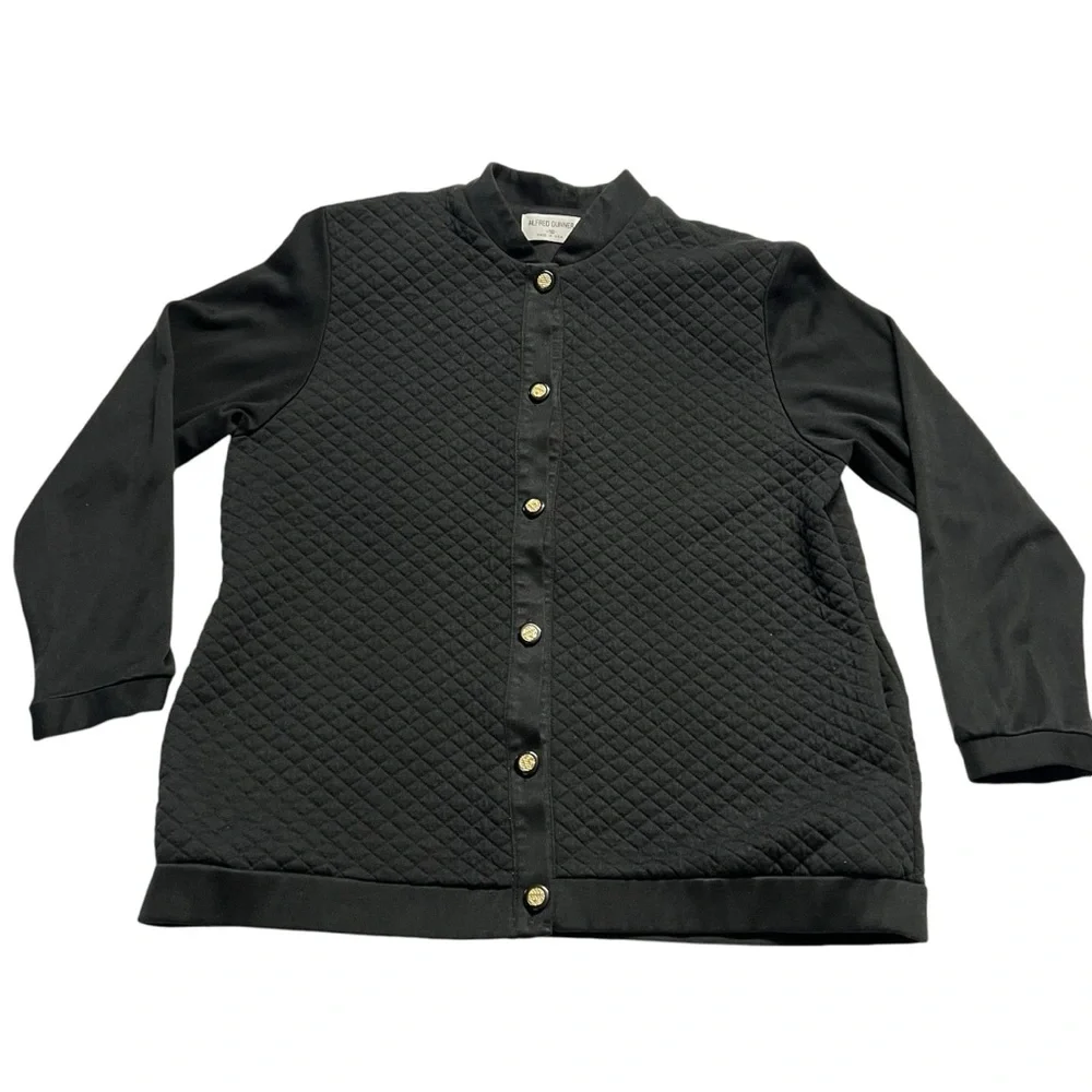 Alfred Dunner Vintage - Women’s Button Down Quilted Sweater Sz. 16